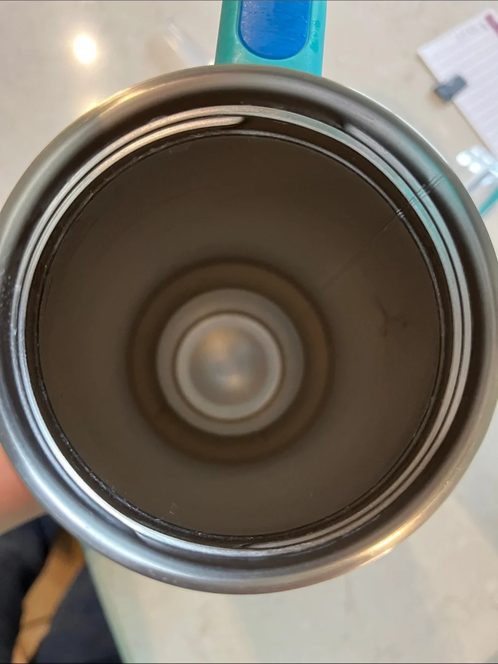 Stanley Turquoise Blue Insulated 40 oz Travel Mug with Handle